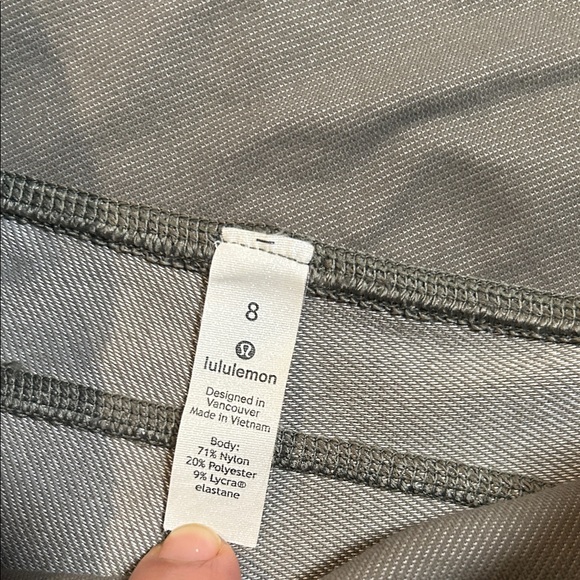 Lululemon Athletica Olive Cargo Leggings - Picture 8 of 15